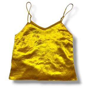 Glamorise strappy gold camisole